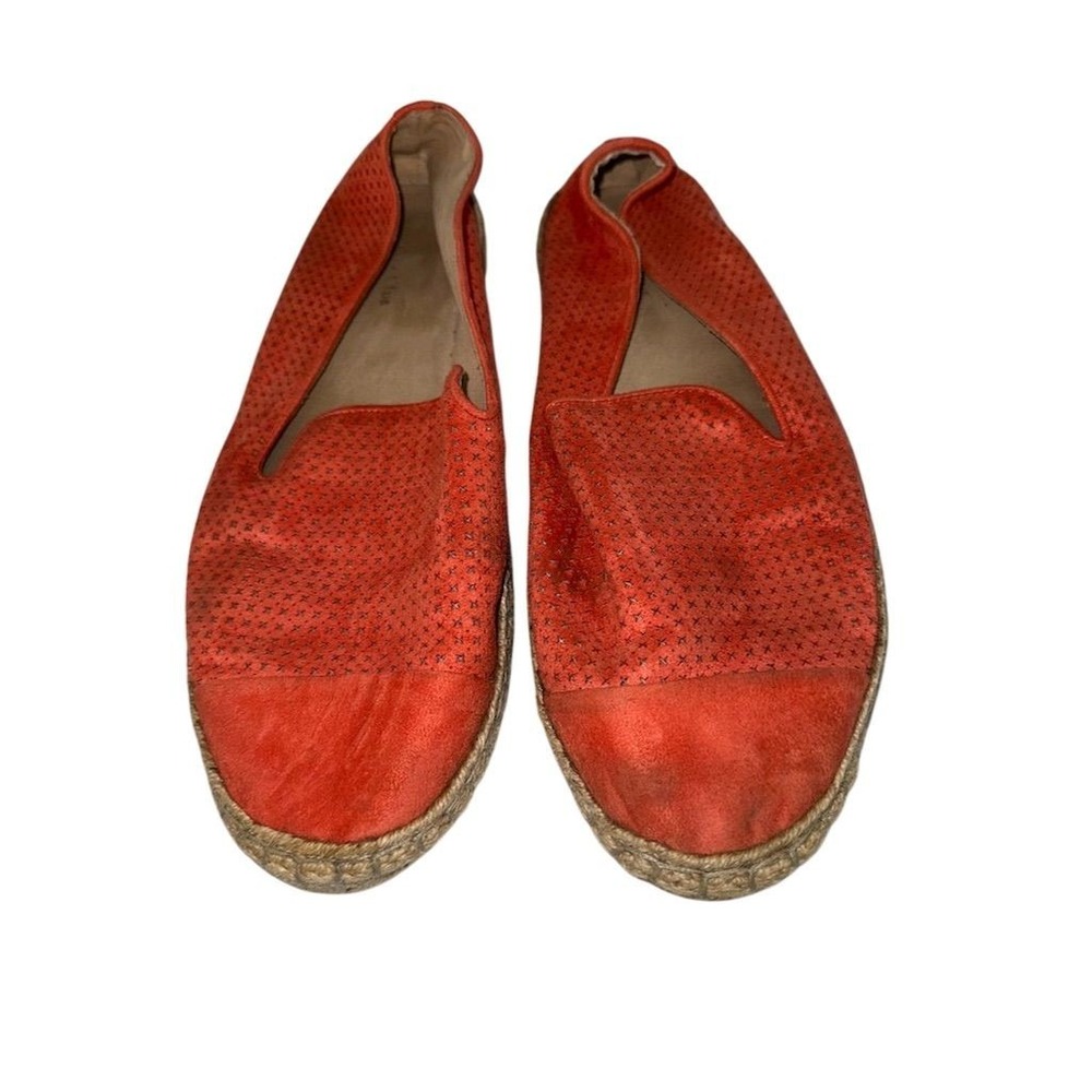 Charter Club Women's Orange Espadrille‎ Sandals Slip On Casual Summer